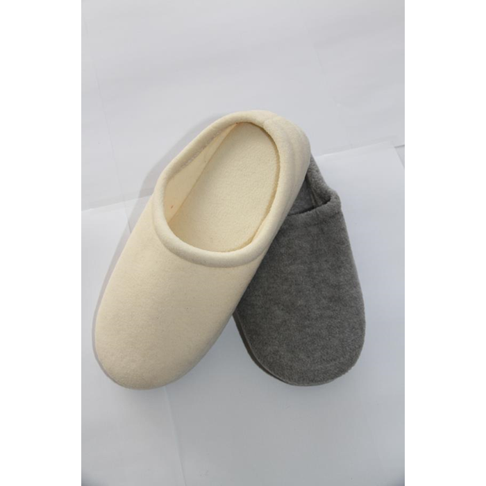 Slippers dame off white/lys grå (24 par)