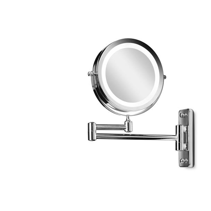 Makeupspejl til væg sakse LED ø20cm. x10
