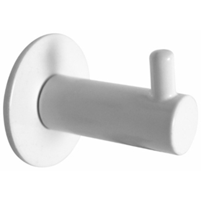 Knage med tap hvid 3,3x3,8x3,3cm.