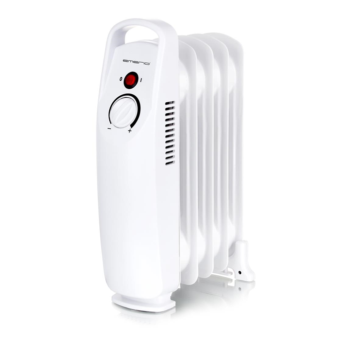 Olieradiator 5 ribber 500w.