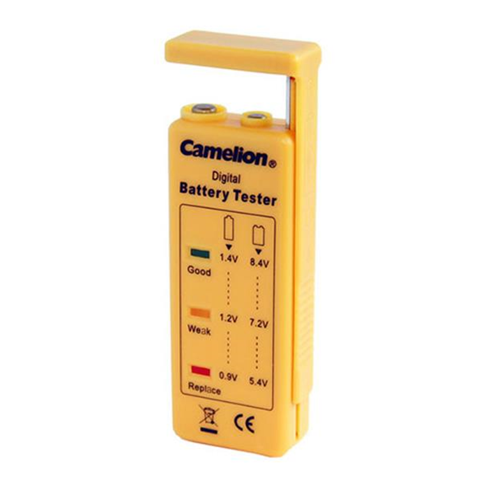 Batteritester (AAA + AA + C + D + 9V)