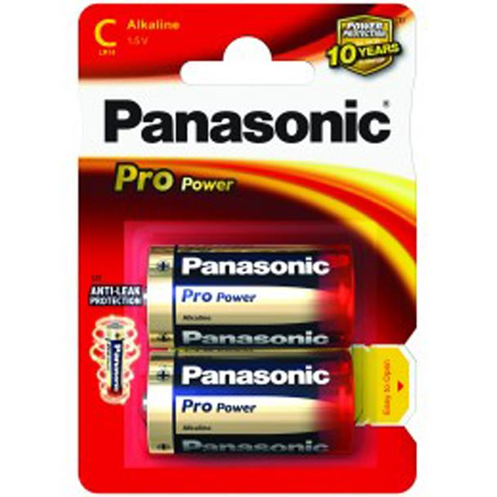Batteri Panasonic C stk. LR14 ProPower