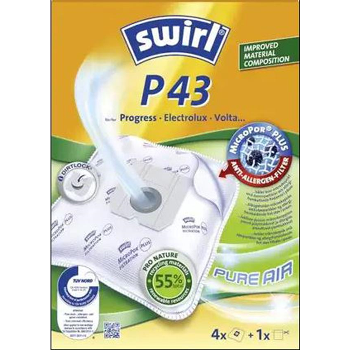 Støvsugerposer P43