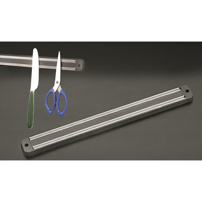 Knivmagnet sort 33cm.