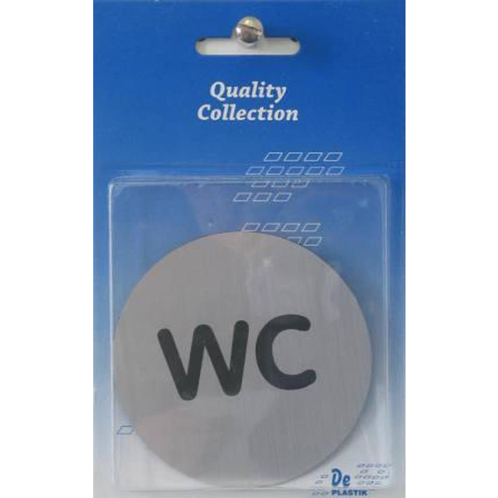 Skilt "WC" DE
