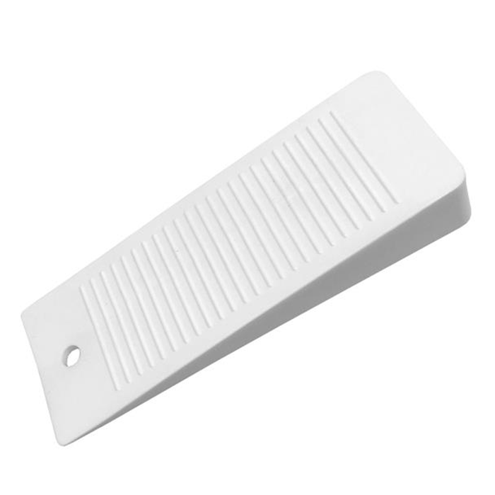 Dørkile hvid gummi 95x35x16mm. DE