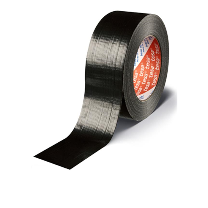 Gaffatape 50m. x 50mm. sort Tesa