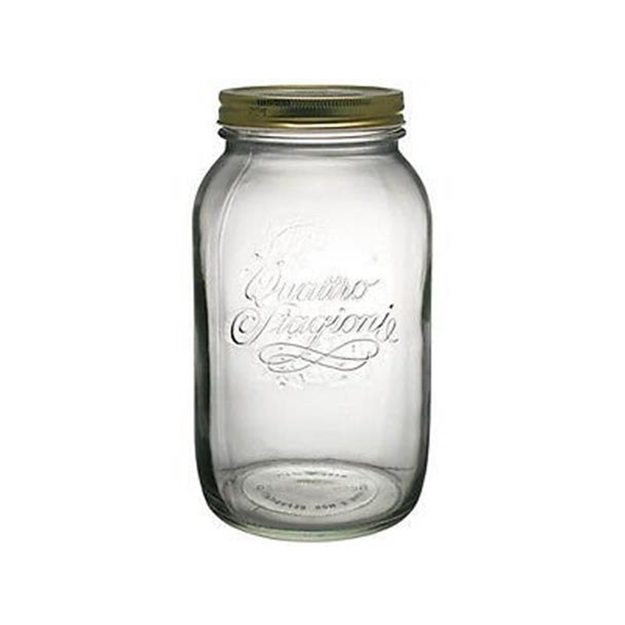 Geleglas 1,5L. med låg Bormioli