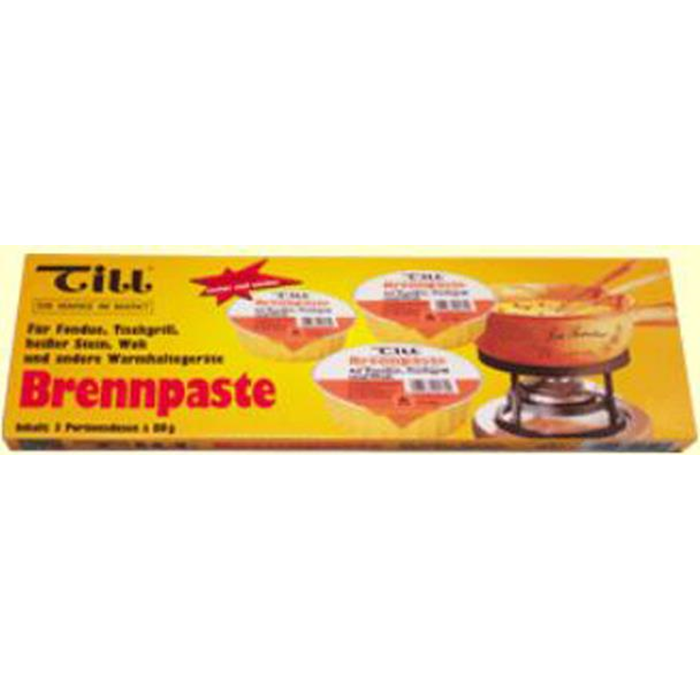 Brandpasta 3x80g. fondue gele