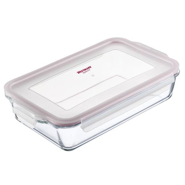 Opbevaringsboks 2200ml. firkantet glas Westmark 2349