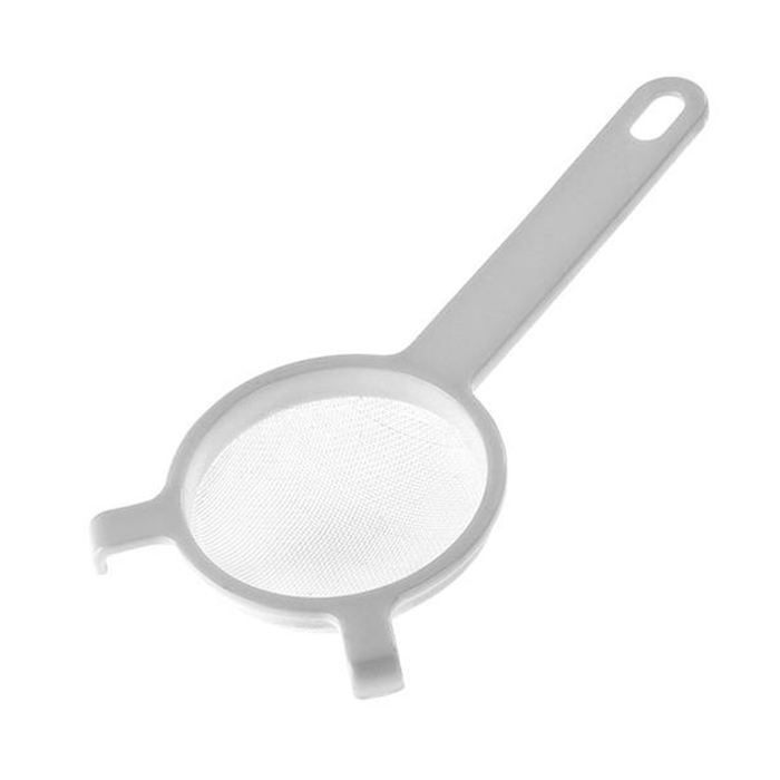 Sigte plast 8cm. hvid med skaft Westmark 1287
