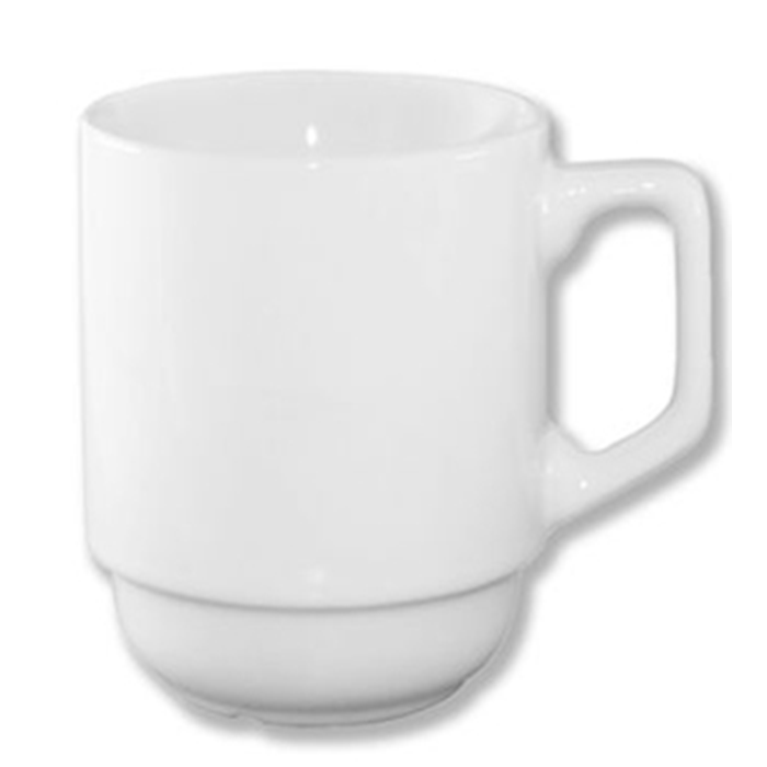 Krus 28cl. porcelæn stabelbar
