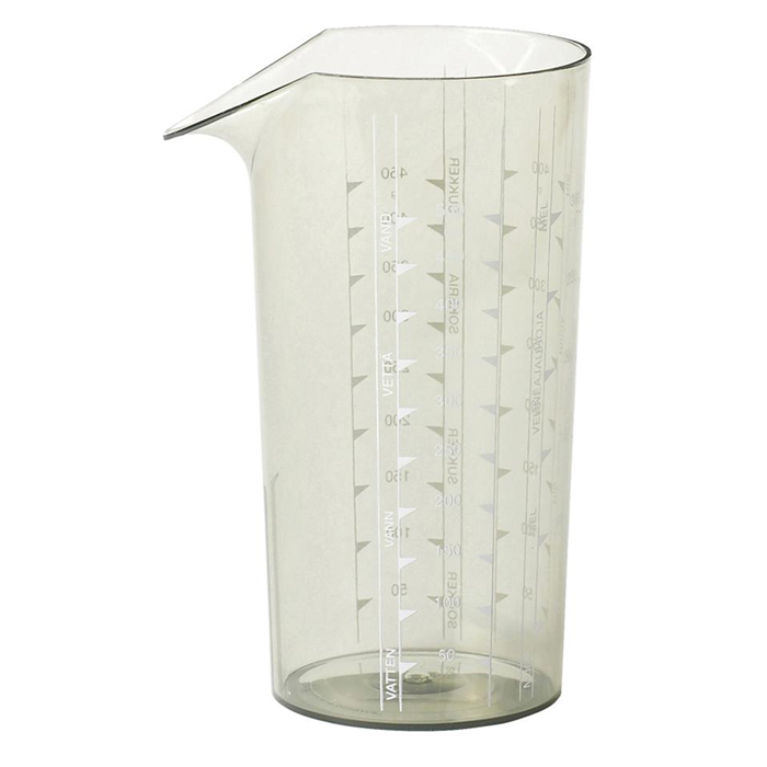 Målekande Rosti 0,5L. røgfarvet