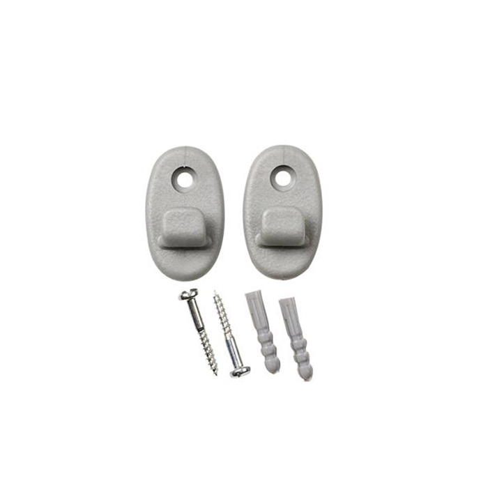 Kroge 2 stk. til polyterm hylder Metaltex