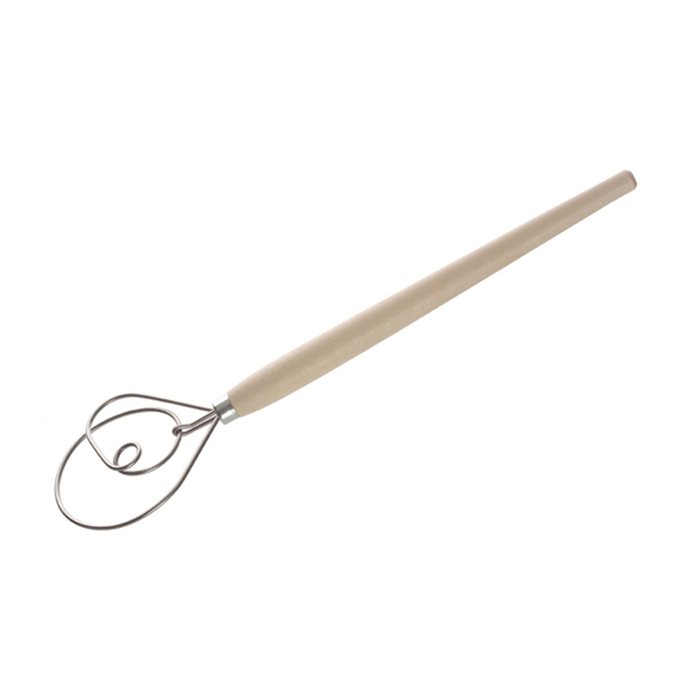 Farsrører med rustfri tråd 33cm. eg