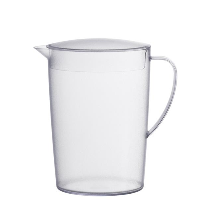 Saftkande oval 2L. klar plast