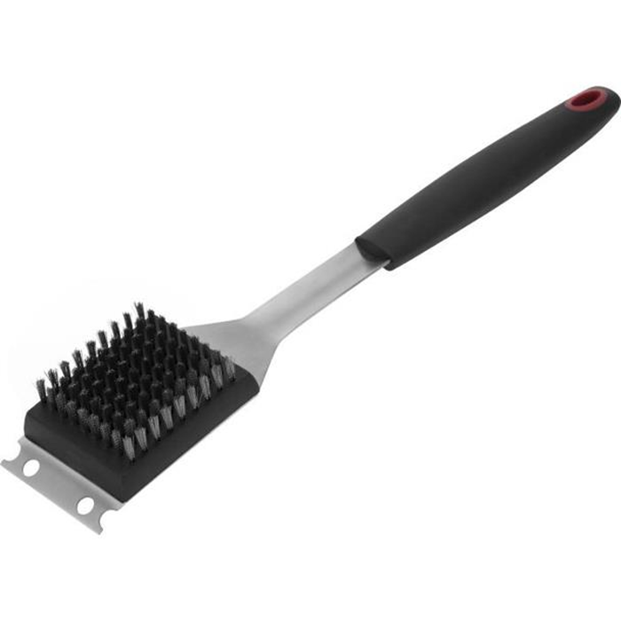 Grillbørste 38cm. sort plast/stål Westmark