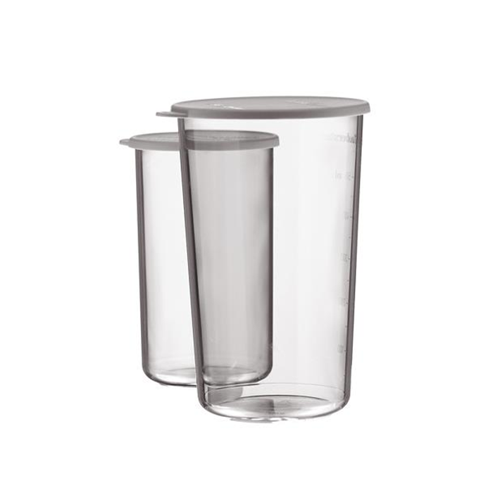 Bægresæt 400ml + 600ml inkl. låg Bamix