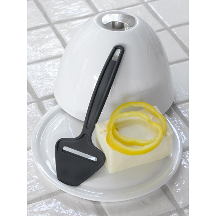 Ostehøvl sort non-stick Steel Function