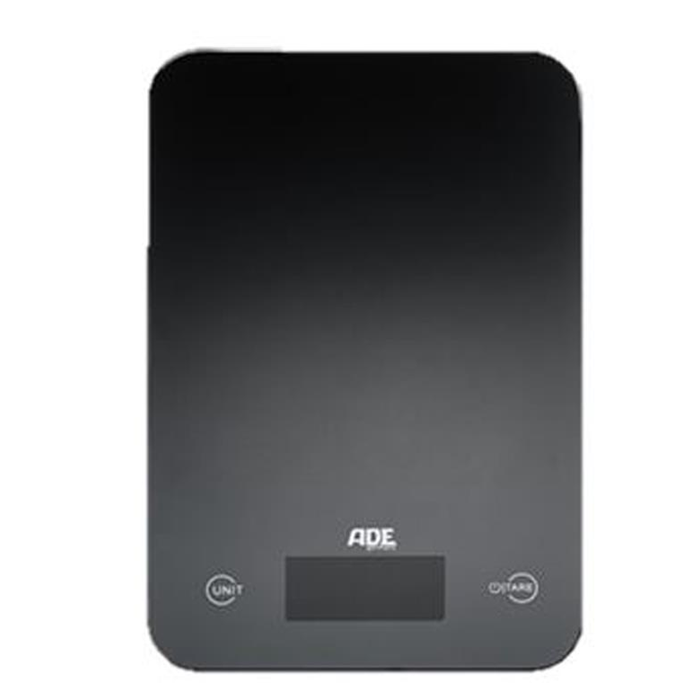 Køkkenvægt Slim sort 5kg. 1g. ADE KE863