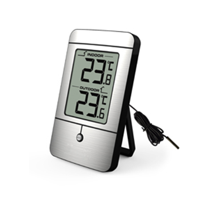 Termometer inde/ude med ledning digital nr. 219
