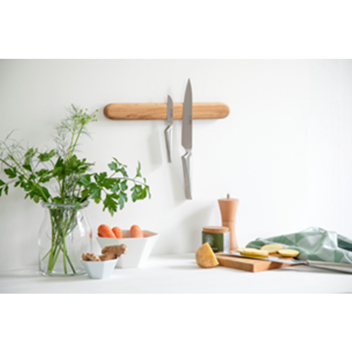 Knivmagnet 35cm. egetræ Steel Function