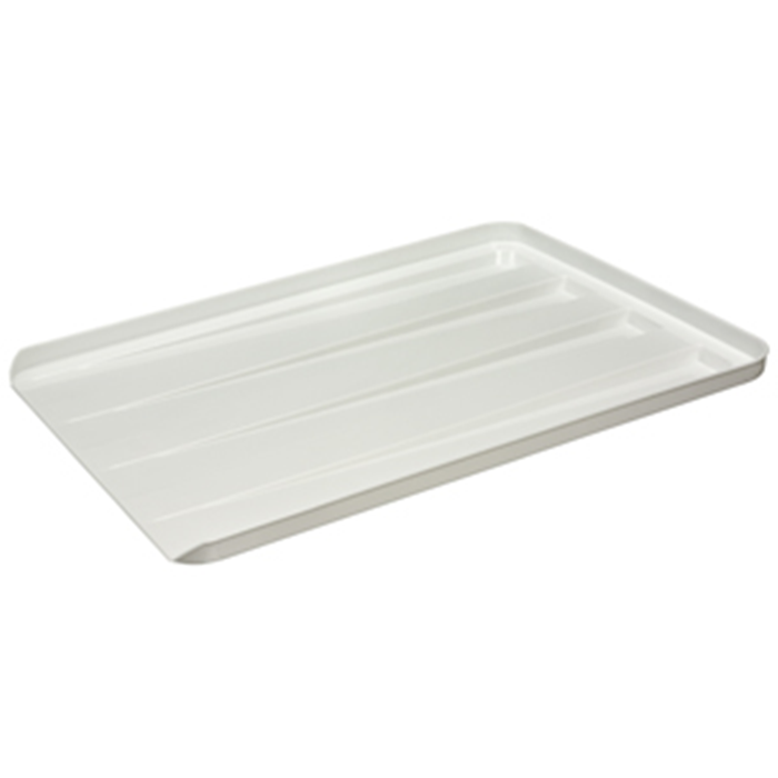 Opvaskebakke plastik hvid 47x37,7cm.