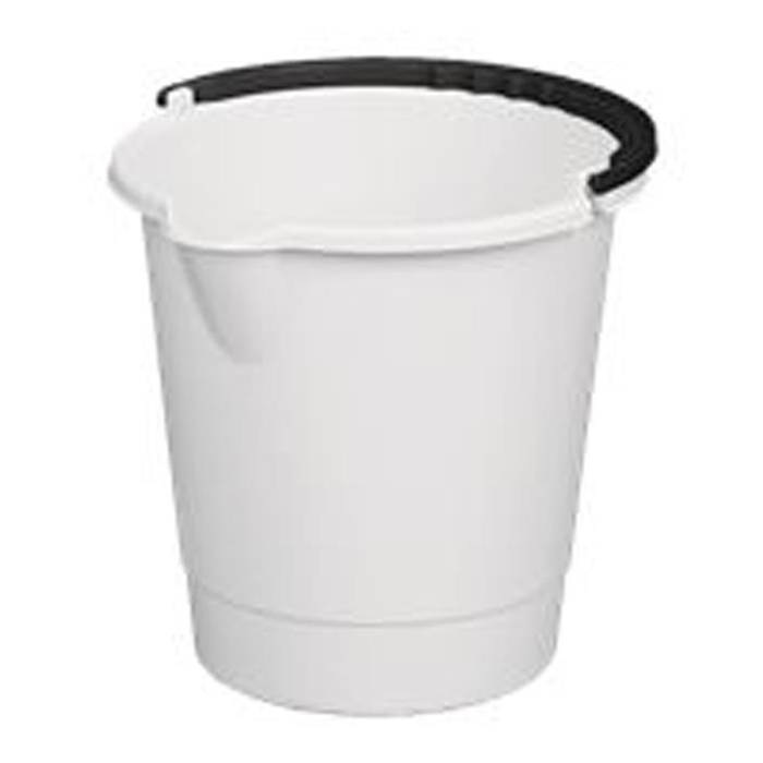 Spand 5L. hvid med tud