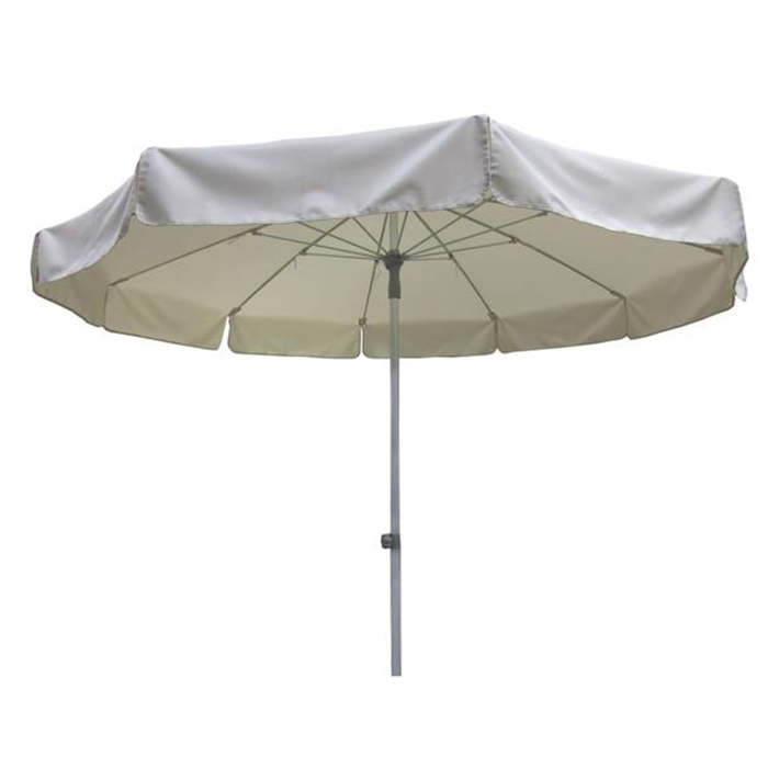 Parasol ø250cm. natur glasfiber