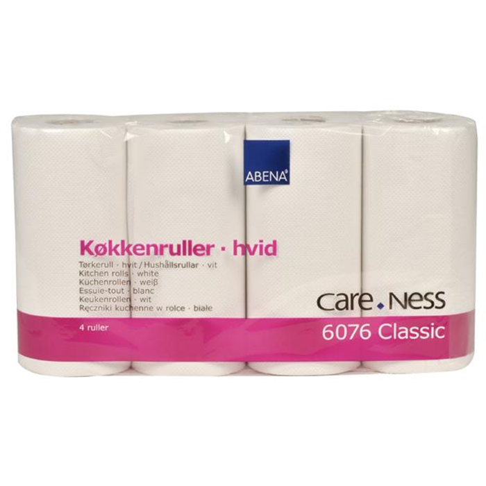 Køkkenrulle (4 ruller) 2 lag 72 ark
