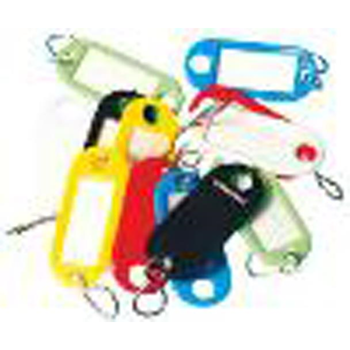 Nøgleskilte rød 100 stk. DE