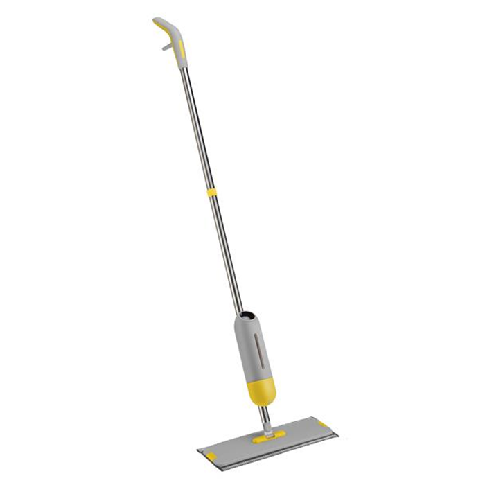 Spraymoppe alu 125cm. med skrubbe