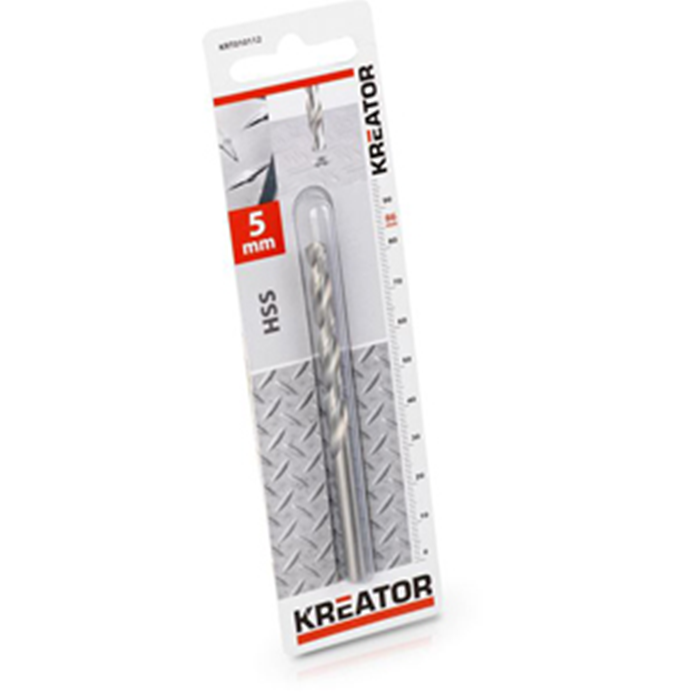 Bor HSS metal 5,0mm. 86mm. KRT010112