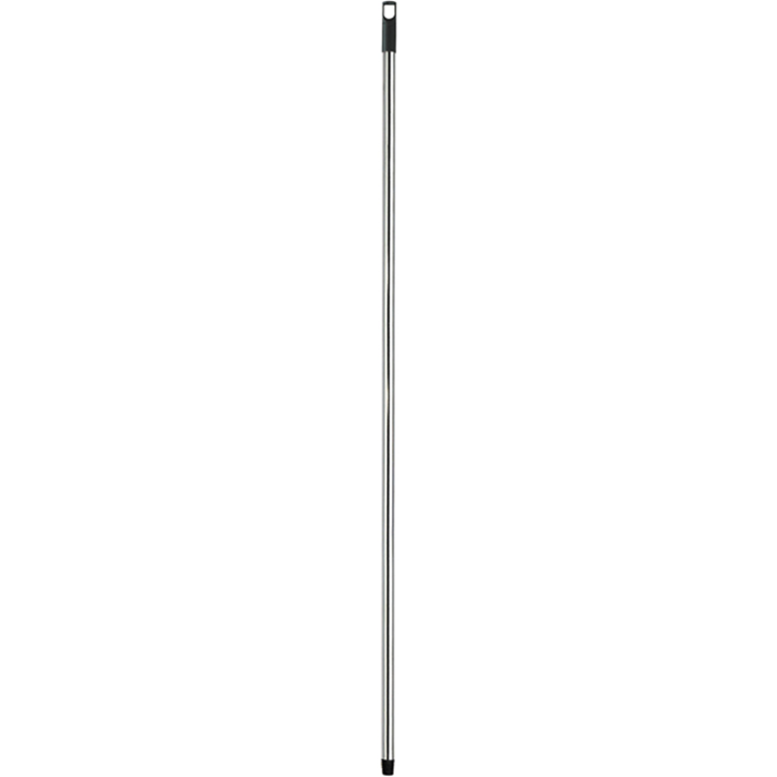 Skaft 130cm. krom grov gevind ø2,1cm.