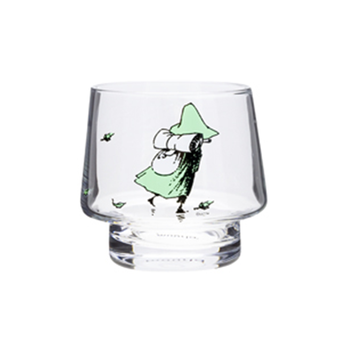 Fyrfadsstage glas h8cm. The Journey