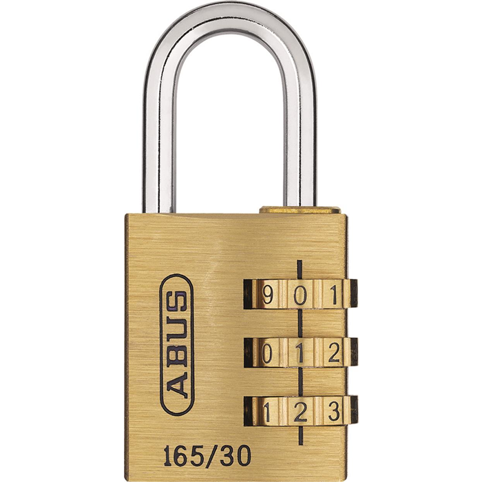 Hængelås 165/30mm. med kode Abus