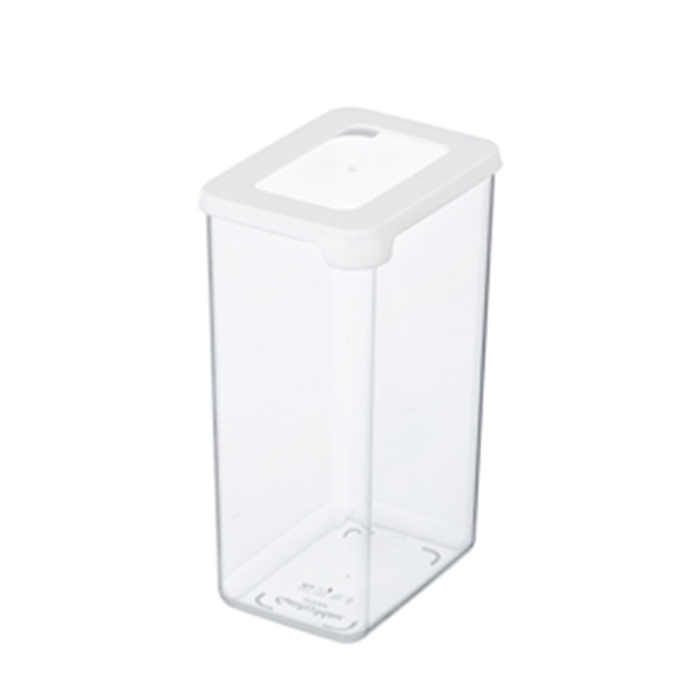 Opbevaringsboks tæt 1,6L. hvid/transparent GastroMax