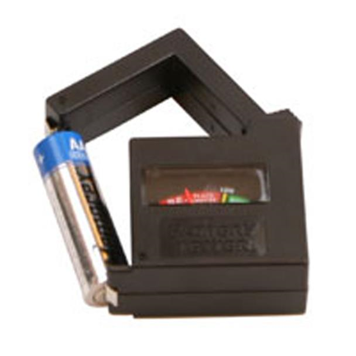 Batteritester sort