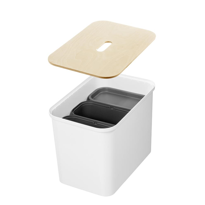 SmartStore Collect sæt hvid 76L.