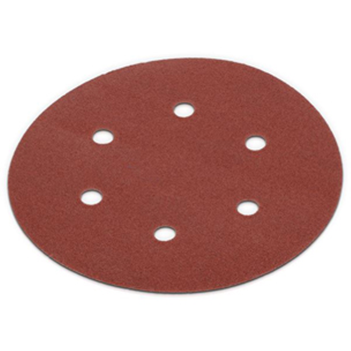 Sliberondel ø150mm. K80 rød 5 stk. KRT231005