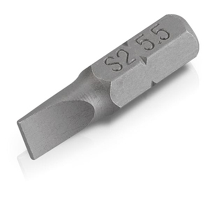 Bits lige SL5,5 25mm. 2 stk. KRT061310