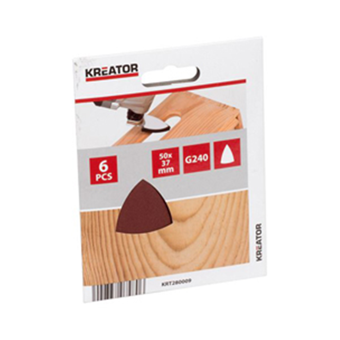 Slibepapir 80x133mm. K240 KRT200009