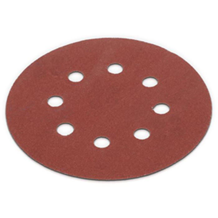 Sliberondel ø125mm. K180 rød KRT230508