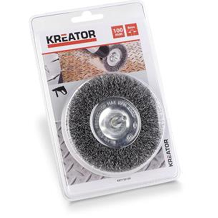Stålskivebørste ø100mm. KRT150109 Kreator