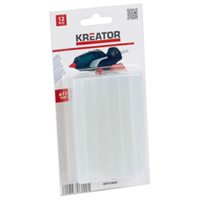 Limstift til limpistol ø11mm. 12 stk. KRT310003