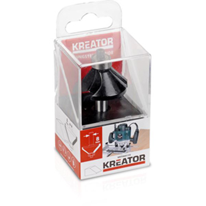 Fræsejern ø8mm. KRT060135 Kreator