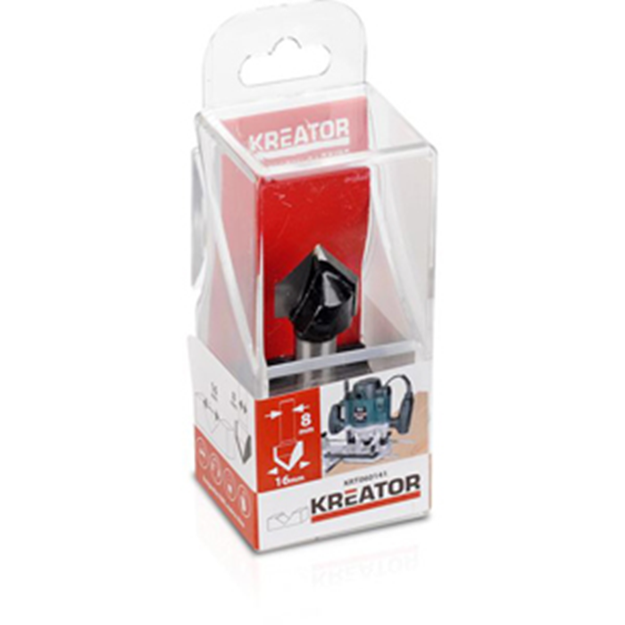 Fræsejern ø8mm. KRT060141 Kreator