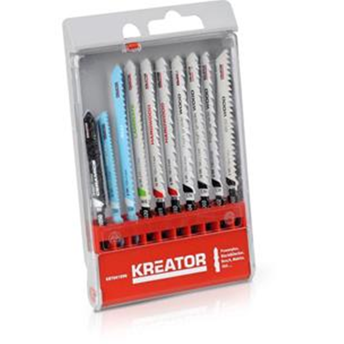 Stiksavklingesæt 10 stk. KRT041090 Kreator