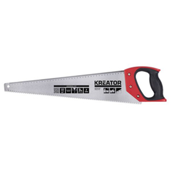 Håndsav 500mm. 7 TPI KRT801003 Kreator