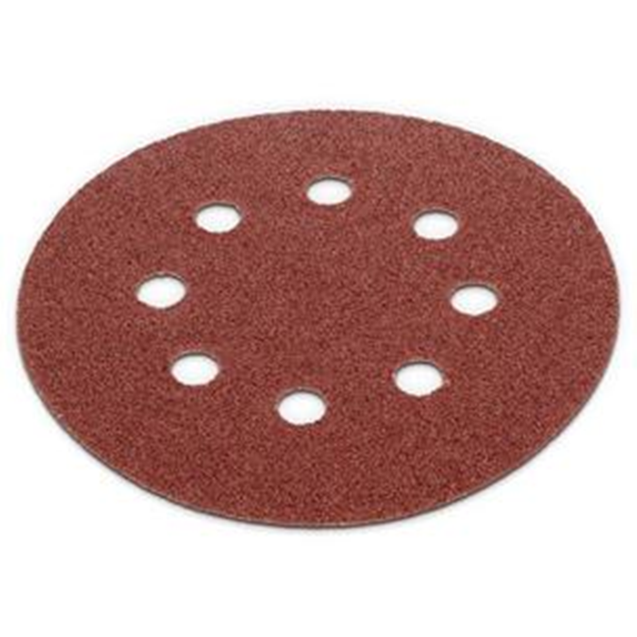 Sliberondel ø125mm. K60 rød KRT230504